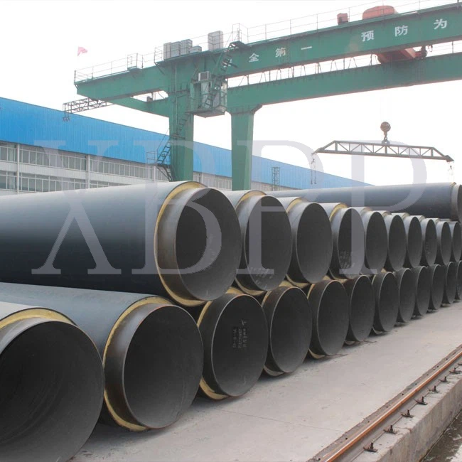 Directly buried chilled water insulated pipe2